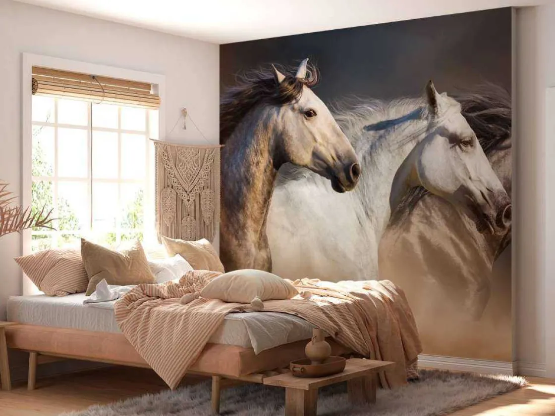 snelle_paarden_fotobehan_1.webp Sale 3 Snelle Paarden fotobehang Tienerkamer | Kinderkamer