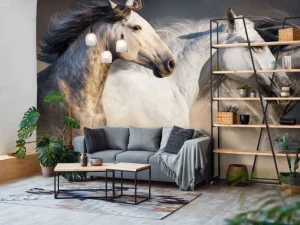Sale 3 Snelle Paarden fotobehang Tienerkamer | Kinderkamer