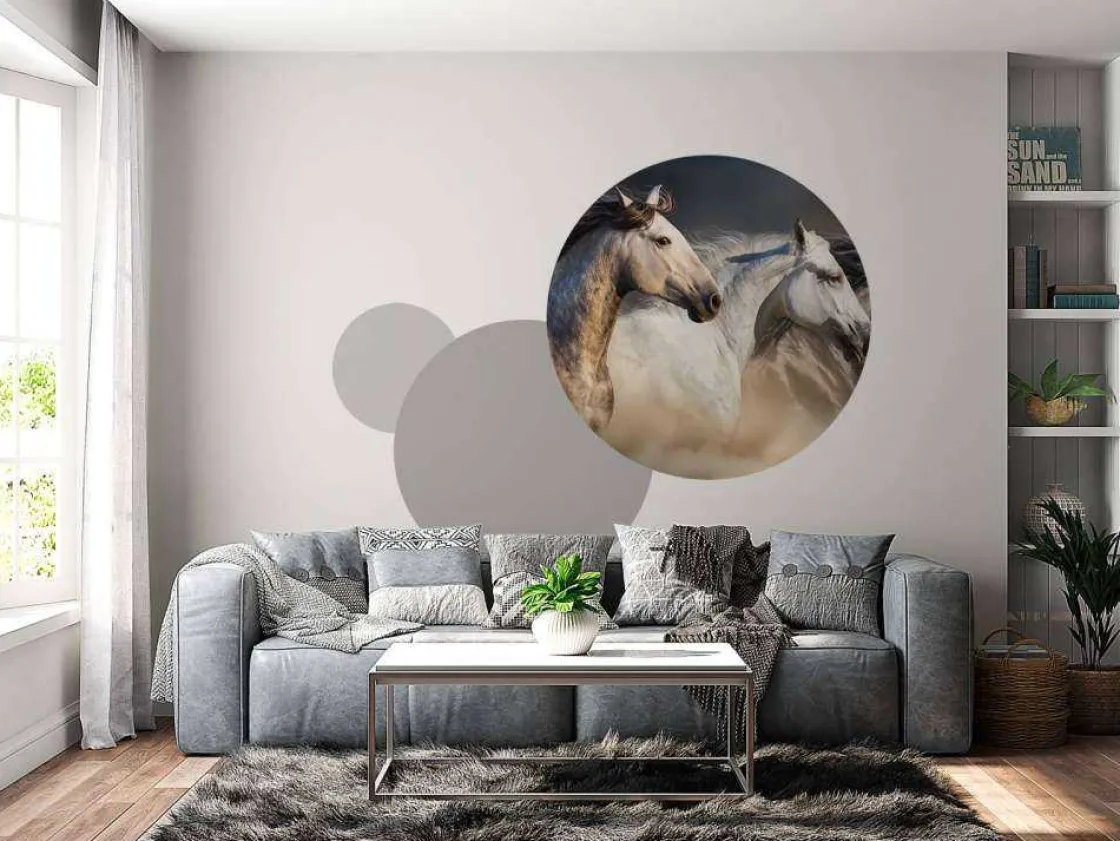snelle_paarden_fotobehan_8.webp Sale 3 Snelle Paarden fotobehang Tienerkamer | Kinderkamer
