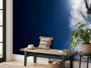 Discount Snowboarder maakt een backflip fotobehang Tienerkamer | Sport