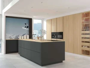 Fashion Snowboarder maakt een hoge sprong fotobehang Tienerkamer | Sport