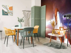 Sale Space Shuttle in de ruimte fotobehang Tienerkamer