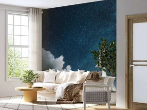 New Space Shuttle lancering met sterren fotobehang Tienerkamer | Kinderkamer