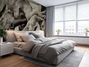 Discount Spelende olifanten in Sri Lanka fotobehang Hobbykamer | Gang