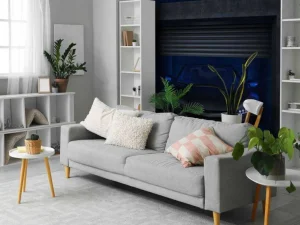 Discount Sportauto in een garagebox fotobehang Kinderkamer | Transport