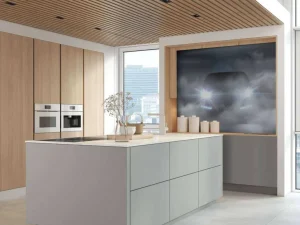 Fashion Sportauto met rook fotobehang Kinderkamer | Transport