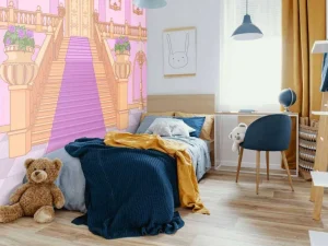 Online Sprookjeskasteel interieur fotobehang Kinderkamer
