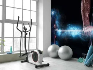 Clearance Sterke gespierde man fotobehang Tienerkamer | Sport