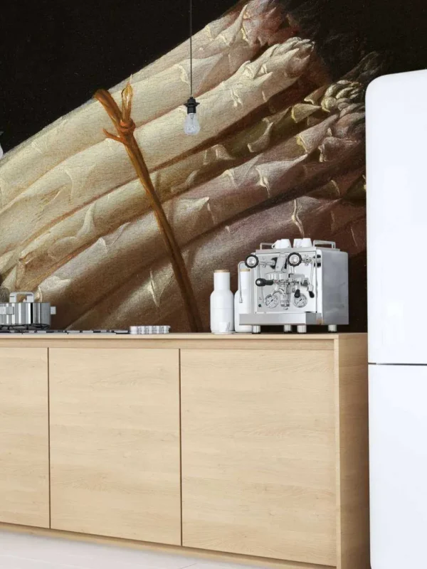 Outlet Stilleven met asperges fotobehang Keuken
