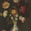 Online Stilleven met bloemen in een Wan-li vaas fotobehang Kunst & Design | Bloemen