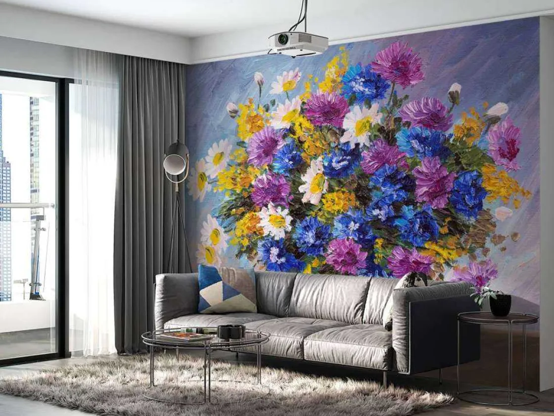 stilleven_van_een_vaas_me_10.webp Hot Stilleven van een vaas met kleurrijke bloemen fotobehang Bloemen | Kunst & Design