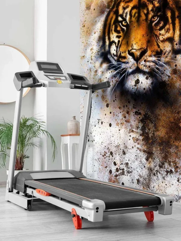 New Stoere tijger schilderij fotobehang Tienerkamer