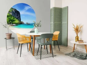 Discount Strand op het Poda eiland in Thailand fotobehang Transport