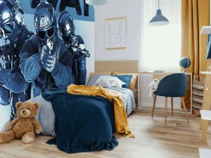 Fashion SWAT Team fotobehang Tienerkamer