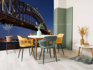 Clearance Sydney Harbour Bridge in de avond fotobehang Architectuur