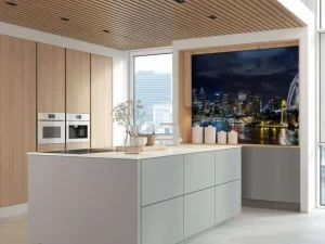 Sale Sydney in de avond fotobehang Architectuur