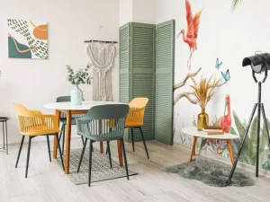 Clearance Tak met jungle dieren Kinderkamer