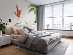 Clearance Tak met jungle dieren Kinderkamer