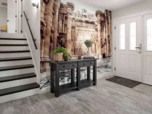 Hot Tempel van Bacchus fotobehang Architectuur