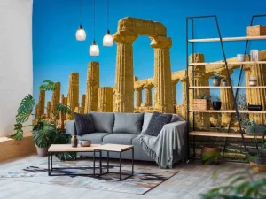 Sale Tempel van Juno Moneta fotobehang Architectuur