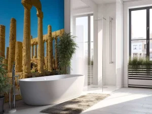 Sale Tempel van Juno Moneta fotobehang Architectuur