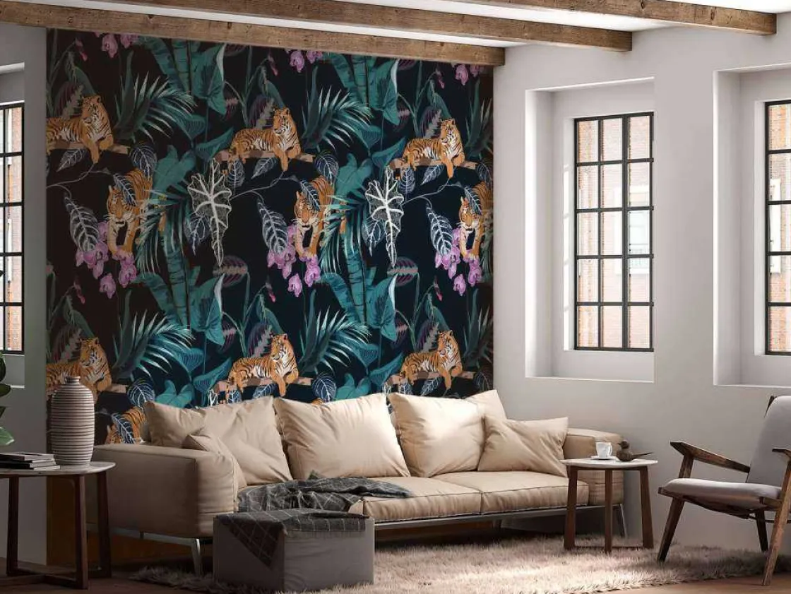 tijgers_bladeren_en_bloem_2.webp Fashion Tijgers, bladeren en bloemen Bloemen