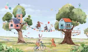 Discount Treehouse Party Babykamer | Dieren