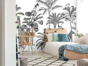 Best Tropisch dierenjungle Kinderkamer | Dieren