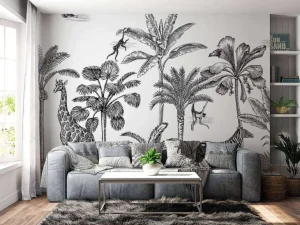 Best Tropisch dierenjungle Kinderkamer | Dieren