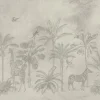 Hot Tropisch dierenjungle groen Kinderkamer | Dieren