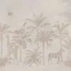 Best Tropisch dierenjungle taupe Kinderkamer | Dieren