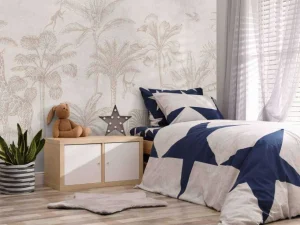 Best Tropisch dierenjungle taupe Kinderkamer | Dieren