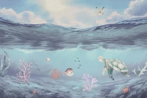 Clearance Tropische zeedieren Kinderkamer | Dieren