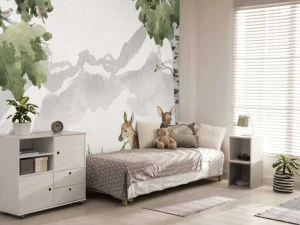 Clearance Twee hertjes in het bos Kinderkamer | Dieren