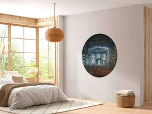 Hot Verlaten fabriekshal fotobehang Architectuur