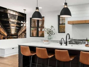 Clearance Verlaten industrieel pand fotobehang Architectuur