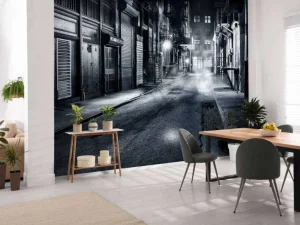 Sale Verlaten steeg in New York fotobehang Steden | Architectuur