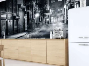 Sale Verlaten steeg in New York fotobehang Steden | Architectuur