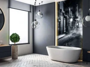 Sale Verlaten steeg in New York fotobehang Steden | Architectuur