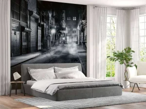 Sale Verlaten steeg in New York fotobehang Steden | Architectuur