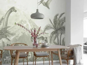 Best Verschillende dino's in groen Kinderkamer | Dieren