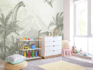 Best Verschillende dino's in groen Kinderkamer | Dieren