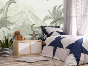 Best Verschillende dino's in groen Kinderkamer | Dieren