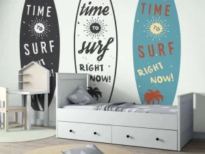 New Verschillende surfboards fotobehang Tienerkamer | Kinderkamer