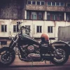 New Vintage motor fotobehang Tienerkamer | Transport