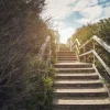 Hot Vintage trap in de natuur fotobehang Architectuur