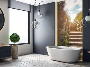 Hot Vintage trap in de natuur fotobehang Architectuur