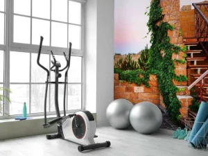 Discount Vintage trap op een dak fotobehang Architectuur