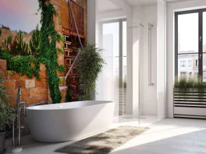 Discount Vintage trap op een dak fotobehang Architectuur