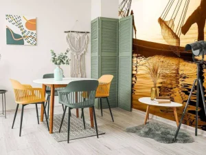 Online Vissers in Azië fotobehang Keuken | Hobbykamer